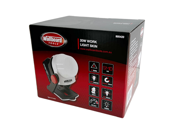 wallboard 20 watt 18v worklight skin - battery not included